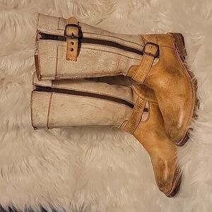 Bed Stu Distressed Boots Size 7.5